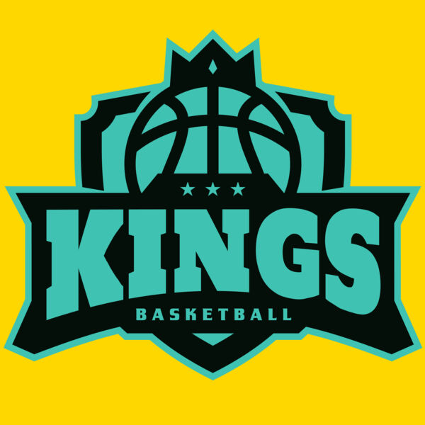 Kings Basketball Logo Template Thumbnail