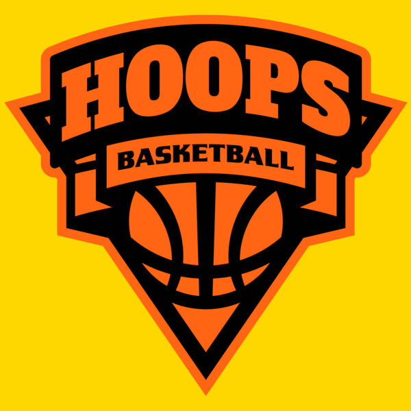 Hoops Basketball logo template 02 Thumbnail