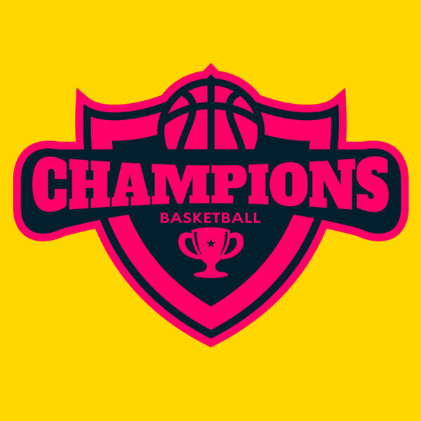 Champions Basketball League logo template Thumbnail