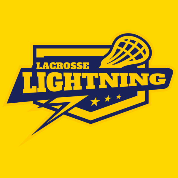Lightning Lacrosse Logo Template Thumbnail