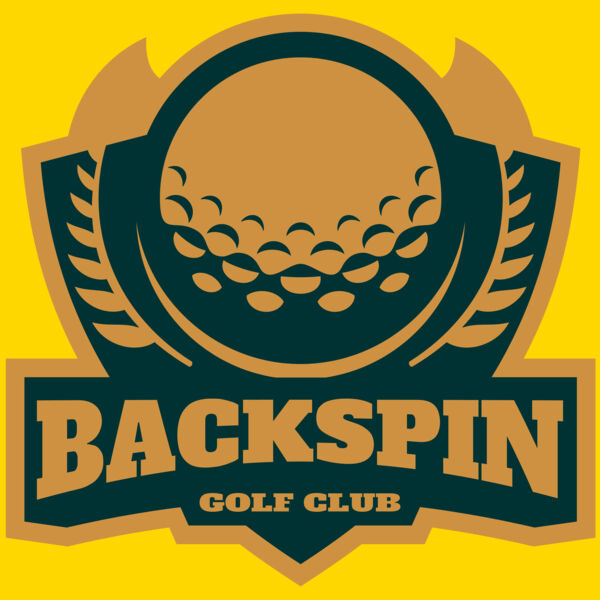 Backspin Golf club logo template Thumbnail