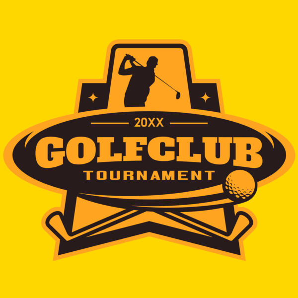 Golf club Tournament logo template 05 Thumbnail