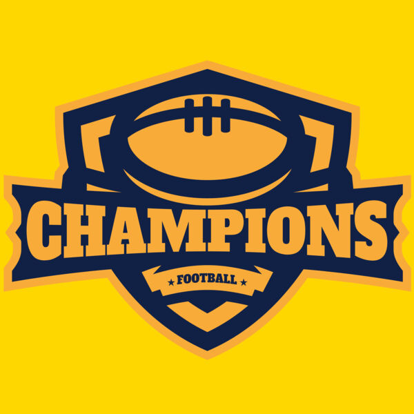 Champions Football logo template Thumbnail