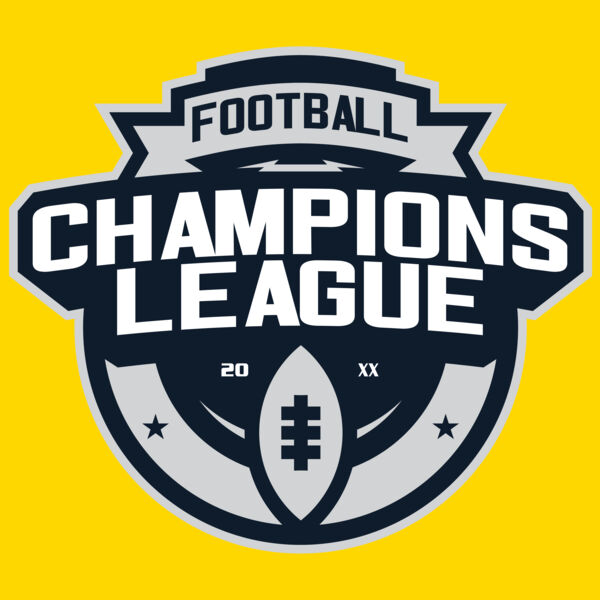 Champions League Football logo template Thumbnail