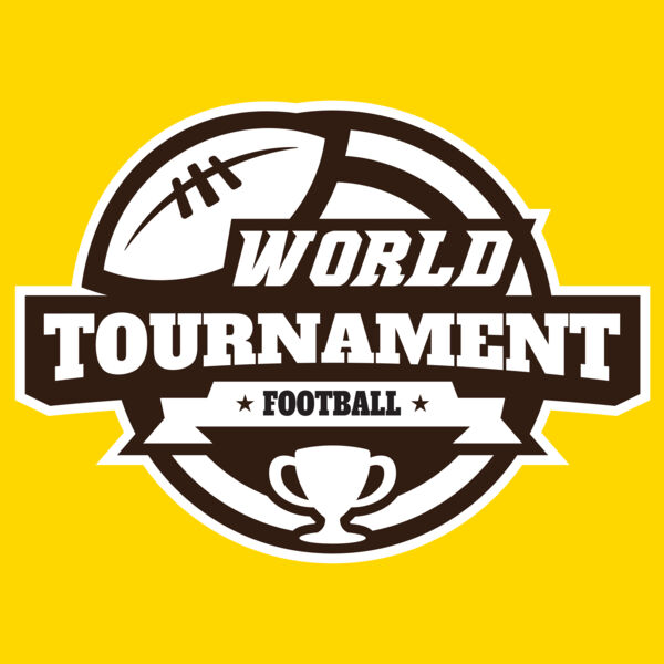 World Tournament Football logo template Thumbnail