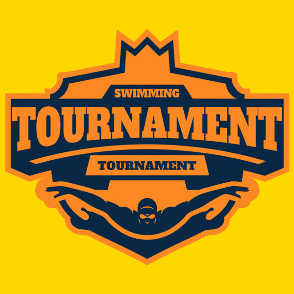 Swimming Tournament logo template Thumbnail