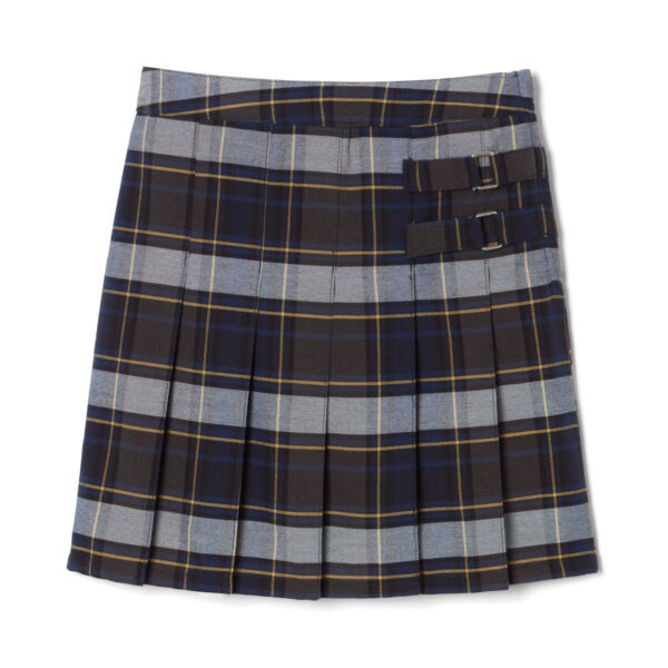 Girls Plaid 2 Tab Plaid Scooter Thumbnail