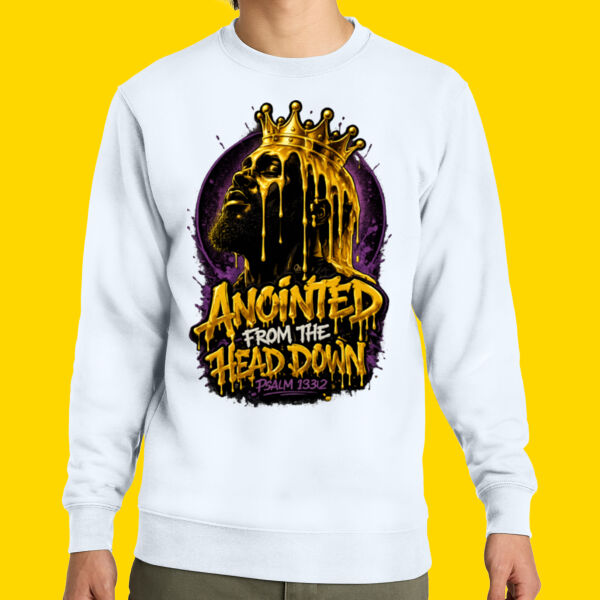 Anointed From the Head Down Sweatshirt Thumbnail