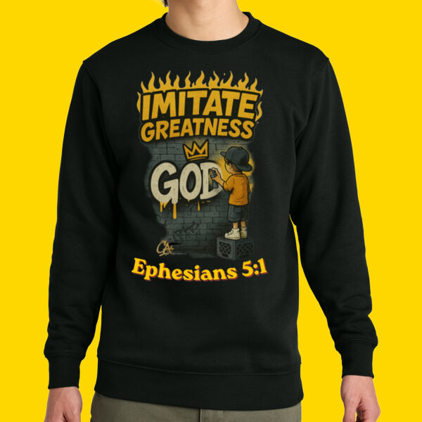 Imitate Greatness Sweatshirt Thumbnail