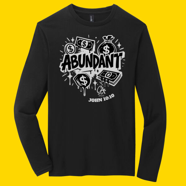 Abundant Black/ White LS Thumbnail