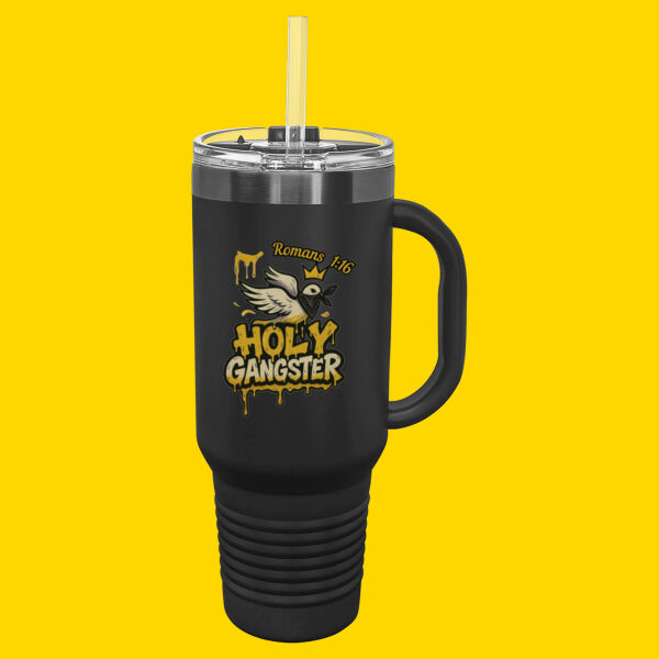 Holy Gangster Travel Mug Thumbnail
