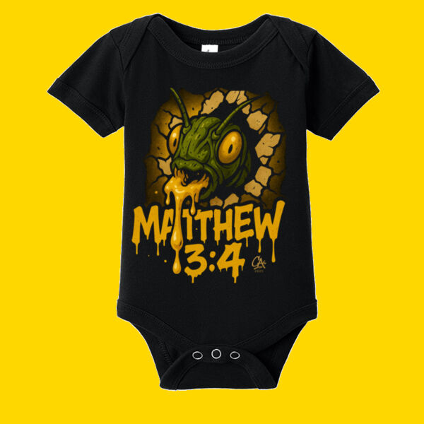 Matthew 3:4 Onesie  Thumbnail