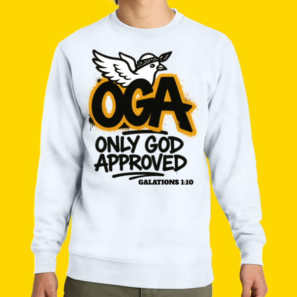 Only God Approved Sweatshirt Thumbnail