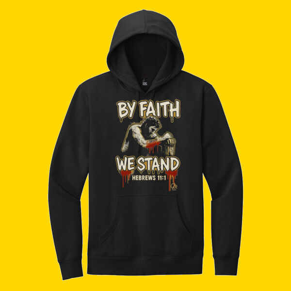 By Faith We Stand With Him Hoodie Thumbnail