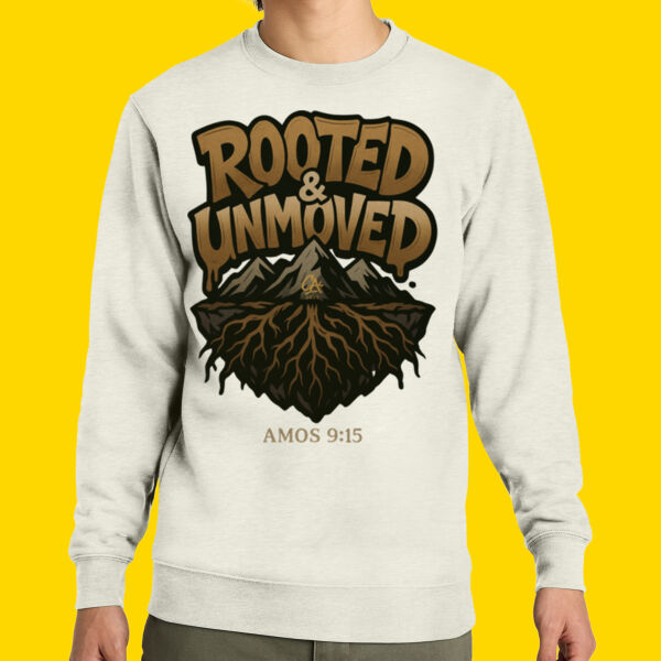 Rooted & Unmoved Sweatshirt Thumbnail