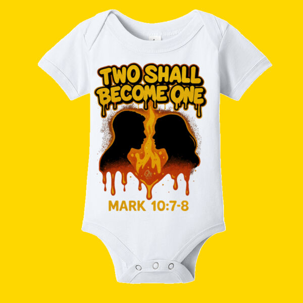 Two Shall Become One Onesie Thumbnail