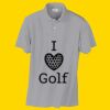 EcoSmart ® 5.2 Ounce Jersey Knit Sport Shirt Thumbnail