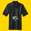 Heavyweight Cotton Pique Polo with Pocket Thumbnail