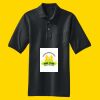 Heavyweight Cotton Pique Polo with Pocket Thumbnail