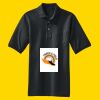 Heavyweight Cotton Pique Polo with Pocket Thumbnail