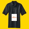 Heavyweight Cotton Pique Polo with Pocket Thumbnail