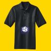 Heavyweight Cotton Pique Polo with Pocket Thumbnail