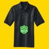 Heavyweight Cotton Pique Polo with Pocket Thumbnail