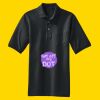 Heavyweight Cotton Pique Polo with Pocket Thumbnail
